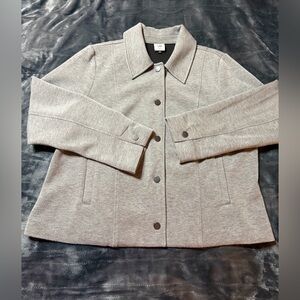 CAbi Stealth Jacket Light Gray Blazer Jacket